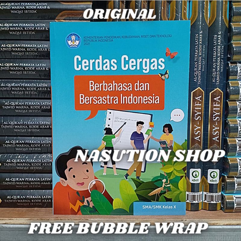 Jual Buku Cerdas Cergas Bahasa Indonesia Kelas X 10 / 1 SMA Kementerian ...