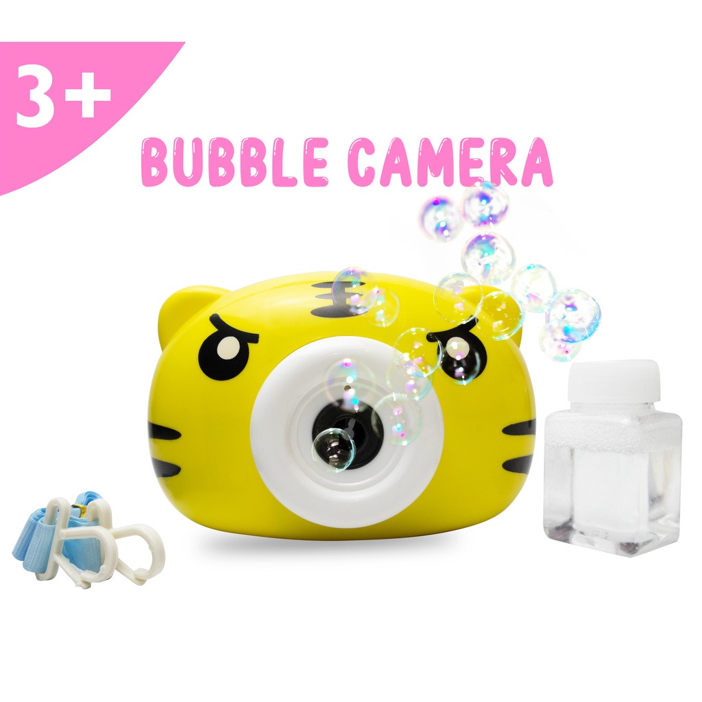 Minan Anak Bubble Camera/Mainan Anak Bubble Machine Beautiful Music-Macan