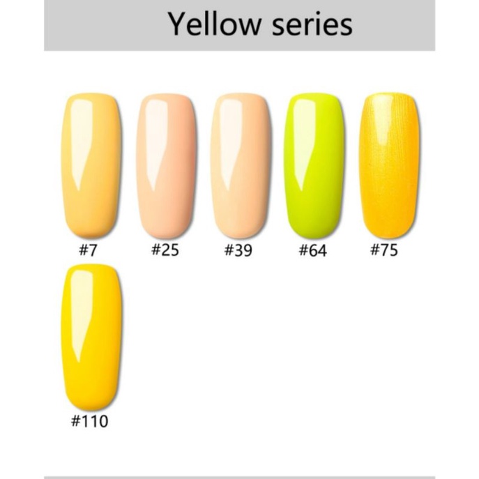 RESTOK KUTEK GEL LANGMANI YELLOW SERIES