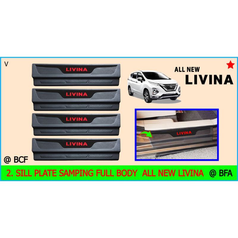 Sillplate samping All new Nissan Livina Sill plate Samping all new Livina