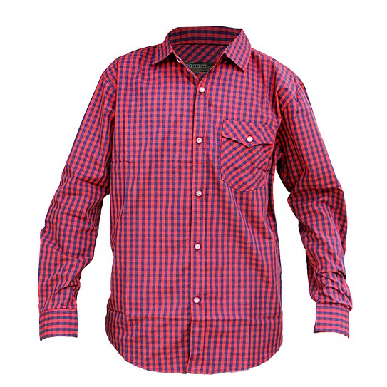 KEMEJA KATUN KOTAK PRIA