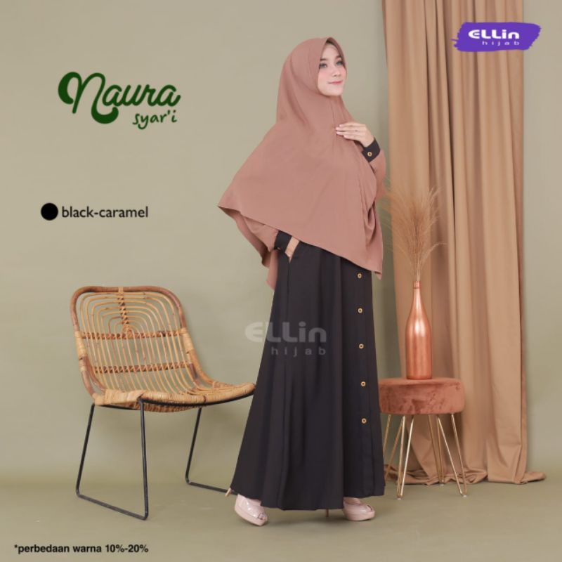 Gamis Naura set syar'i