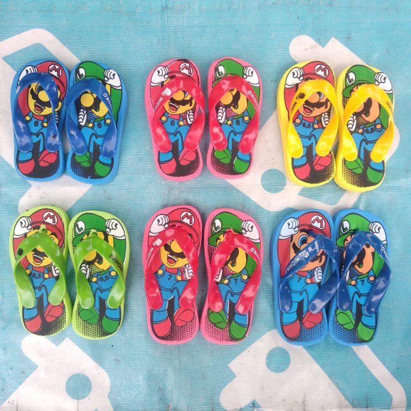 SANDAL JEPIT ANAK MICHIKO SUPERMARIO