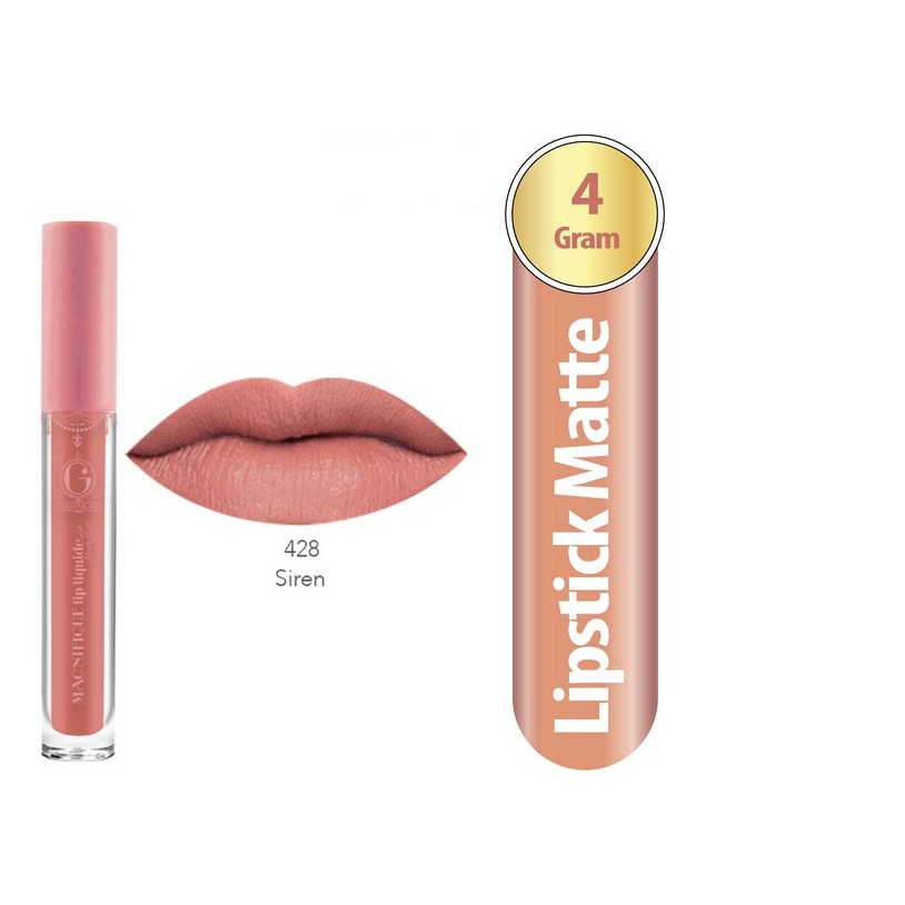 Madam Gie Magnifique Lip Liquide Matte [ 4 gr ] | Lip Cream