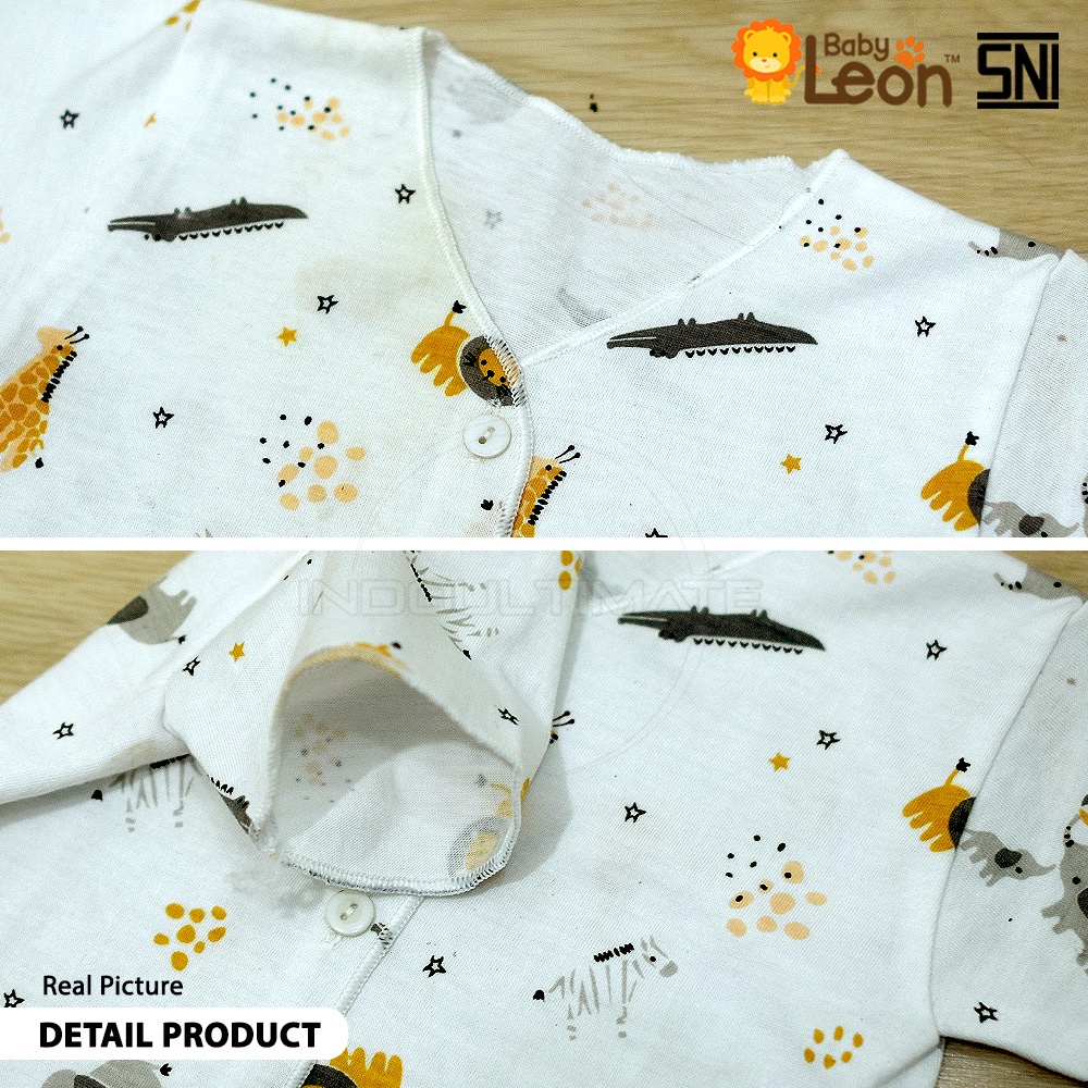 1Pcs Baju Bayi Celana Bayi Newborn BC-8711 (0-3 Bln) GR-236 BABY LEON Baju Lengan Pendek Bayi Baju Lengan Panjang Bayi Baju Tidur Bayi Baju Harian Bayi Atasan Bayi Kaos Bayi Pakaian Bayi Celana Pendek Bayi BC-8712 CLB-8713 CLB-8714 BH-8799