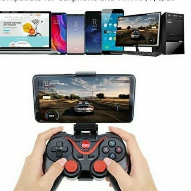 Gamepad X3 Bluetooth Smartphone Holder Wireless Joystick PC