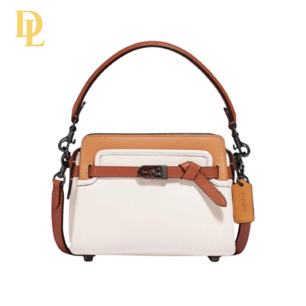 Coach Tate Carryal In Colorblock Chalk (C2586)