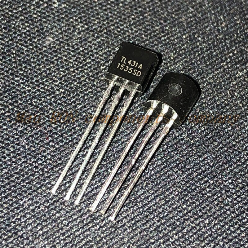 20pcs Transistor regulator Tegangan TL431 TL431A TO-92 431 TO92