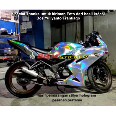 15+ Trend Terbaru Stiker Hologram Motor