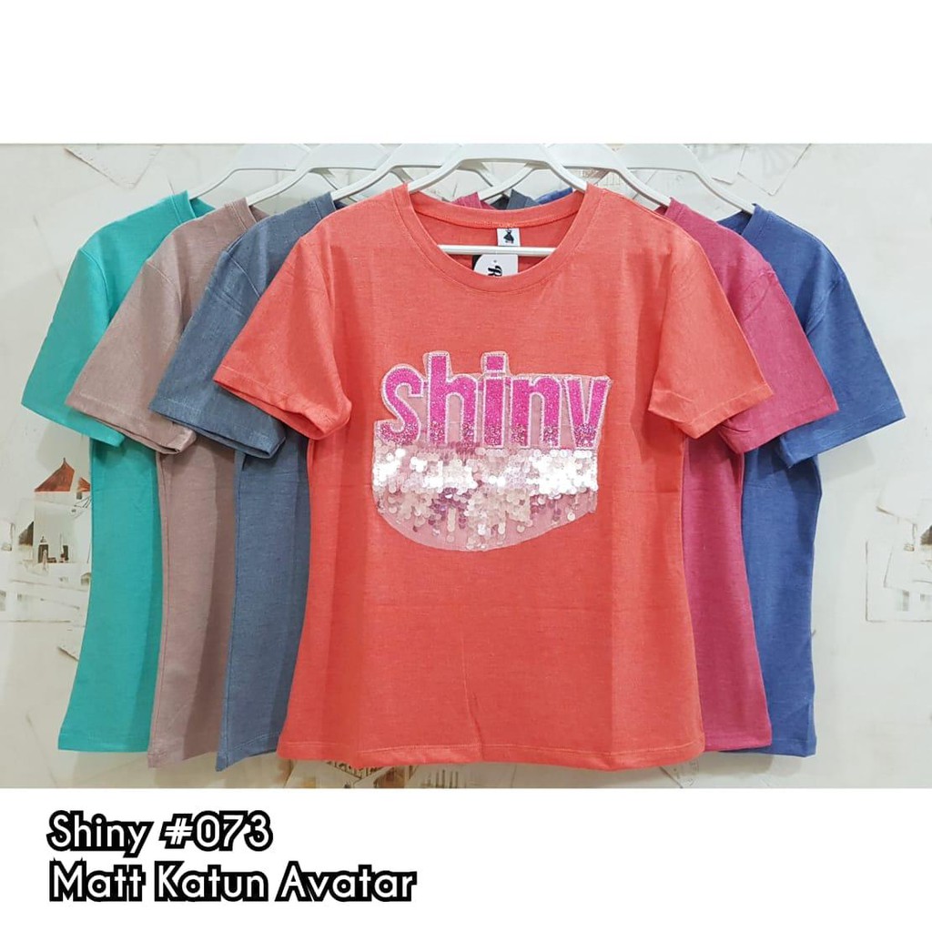 Baju Kaos Murah Adem - Shiny 073