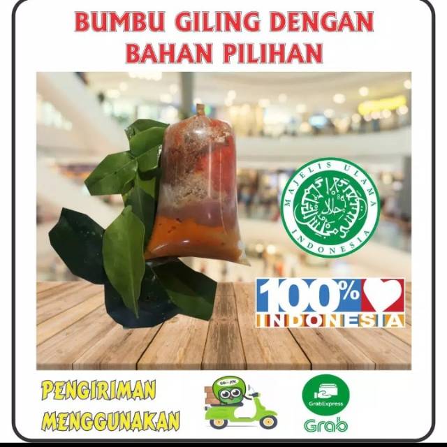 

Bumbu rawon untuk 1 kg