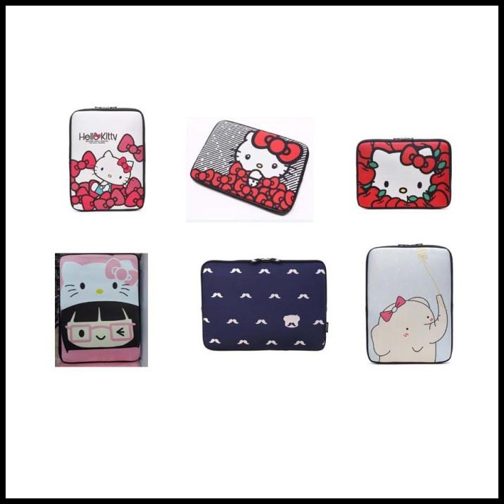 Tas Sarung Laptop Sleeve Softcase Neoprene Motif 14 Inch