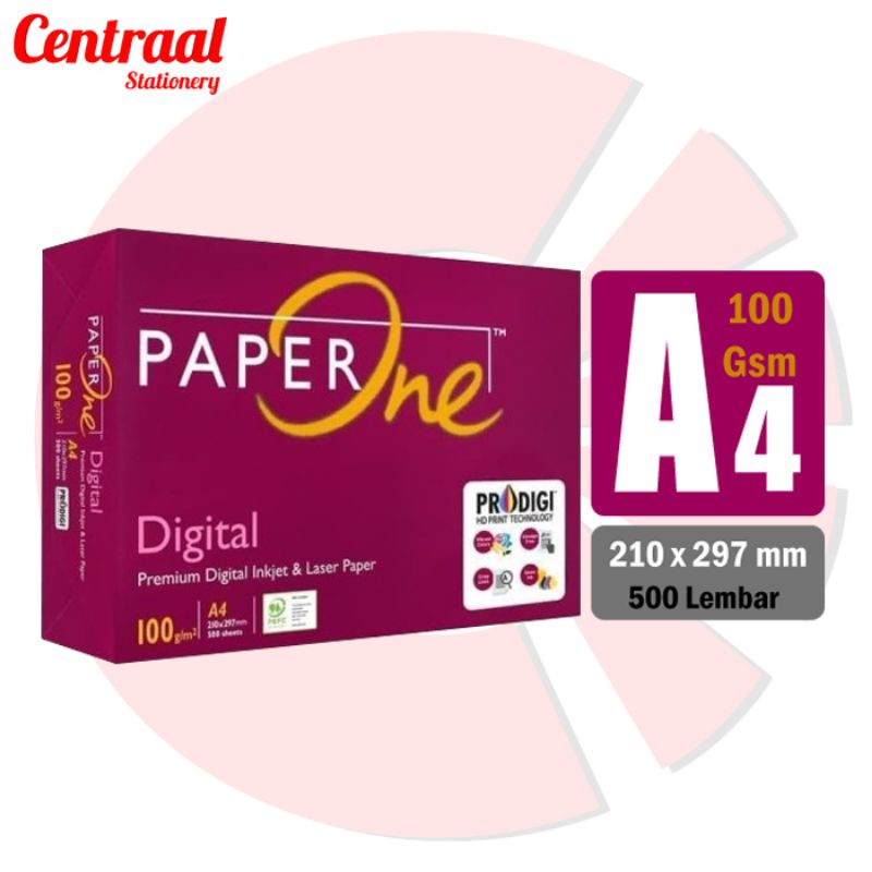 

Kertas HVS Paper One A4 100
