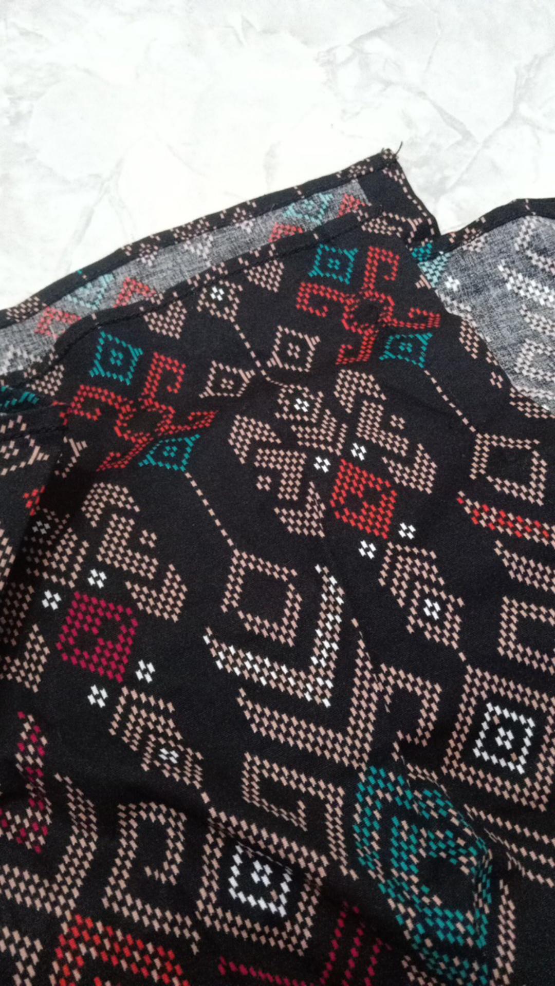 New Kemeja Batik Pria Jumbo Big Size Lengan Pendek Katun Batik Slimfit 3lstore Jez