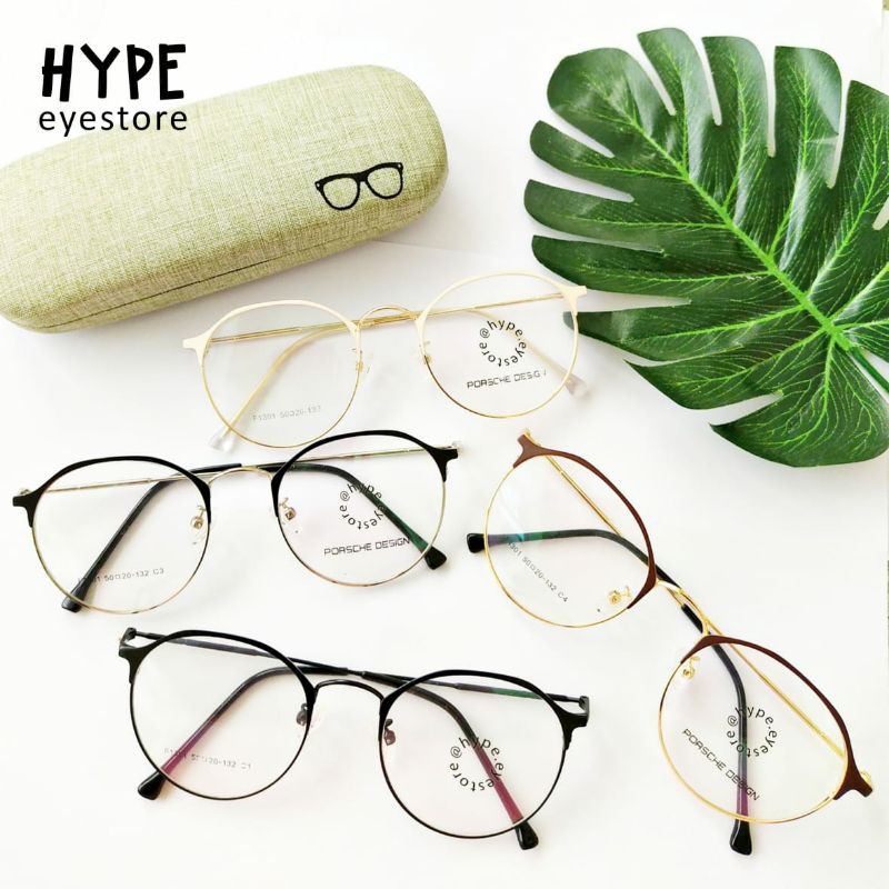 Frame Kacamata Bulat Gantung