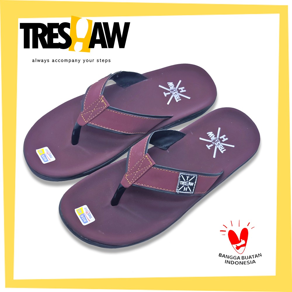 Sandal Pria Casual Treshaw Original Best Seller