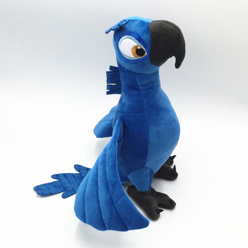 Ready Stock 30cm Rio Movie Plush Toy Parrot Bird Stuffed Animal Doll Soft for Kid Gift Toys