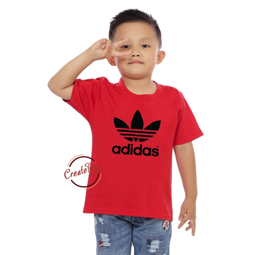 KAOS ANAK LAKI ADIDAS 1-7 TAHUN BAJU ATASAN ANAK LAKI TERMURAH