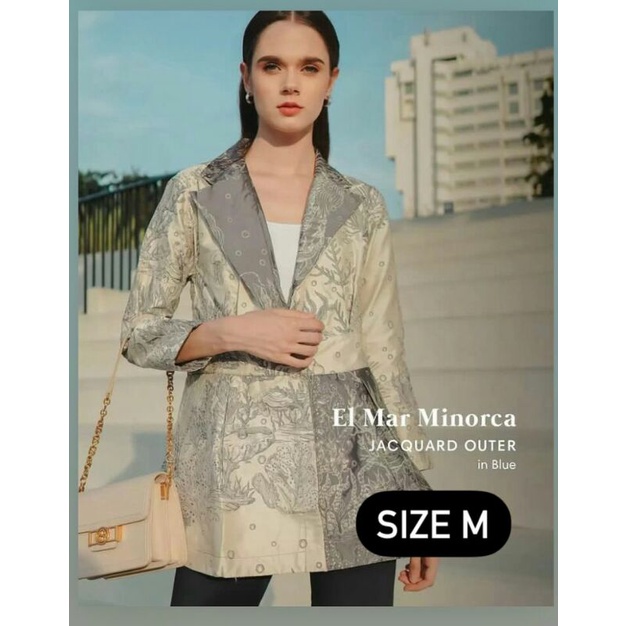 EL MAR MINORCA JACQUARD OUTER BENANG JARUM