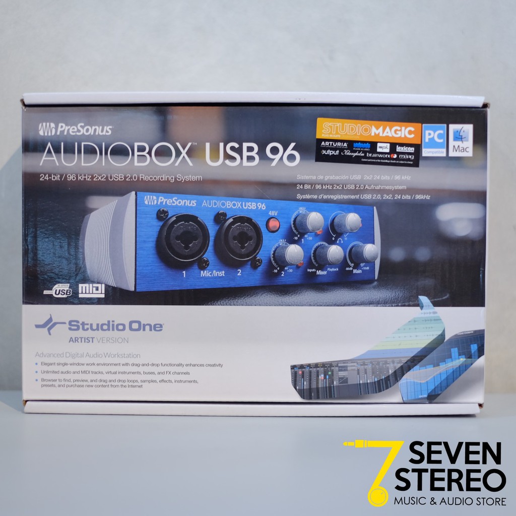 PreSonus Audio Box USB96 2x2 USB Audio Interface