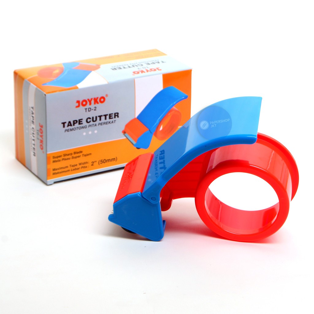 [ ECER ] JOYKO TD02 Tape Cutter / Tape Dispenser Lakban 2" Shopee