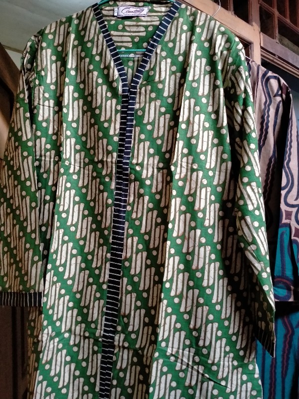 Tunic Sanghai List Parang Warna Lawasan Tunik Batik Cewek Tunic Batik Wanita Seragam Batik Kerja