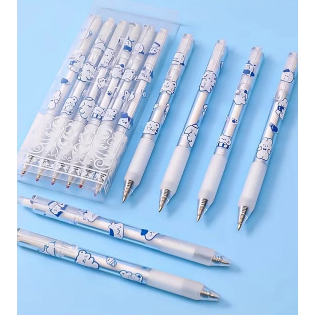 A132 BALLPOINT BERUANG disney pulpen tinta biru hitam lucu imut atk alat tulis kantor buku pensil penghapus tipe tip x spidol highlighter surat remaja kertas menggambar sekolah perlengkapan cute murah penggaris aksesories aksesoris stationery bear