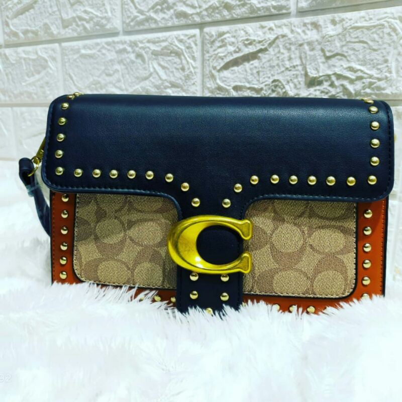 Tas Import Tabby Coach Riveted Shoulder Bag
