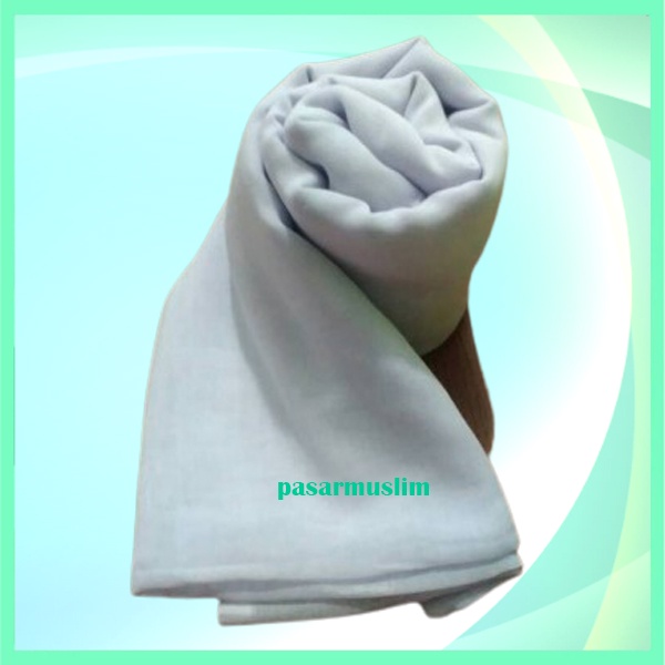 Kerudung Segiempat Paris Putih