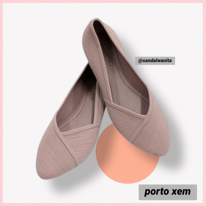 Sepatu Wanita Terbaru Porto Xem Flatshoes Korea