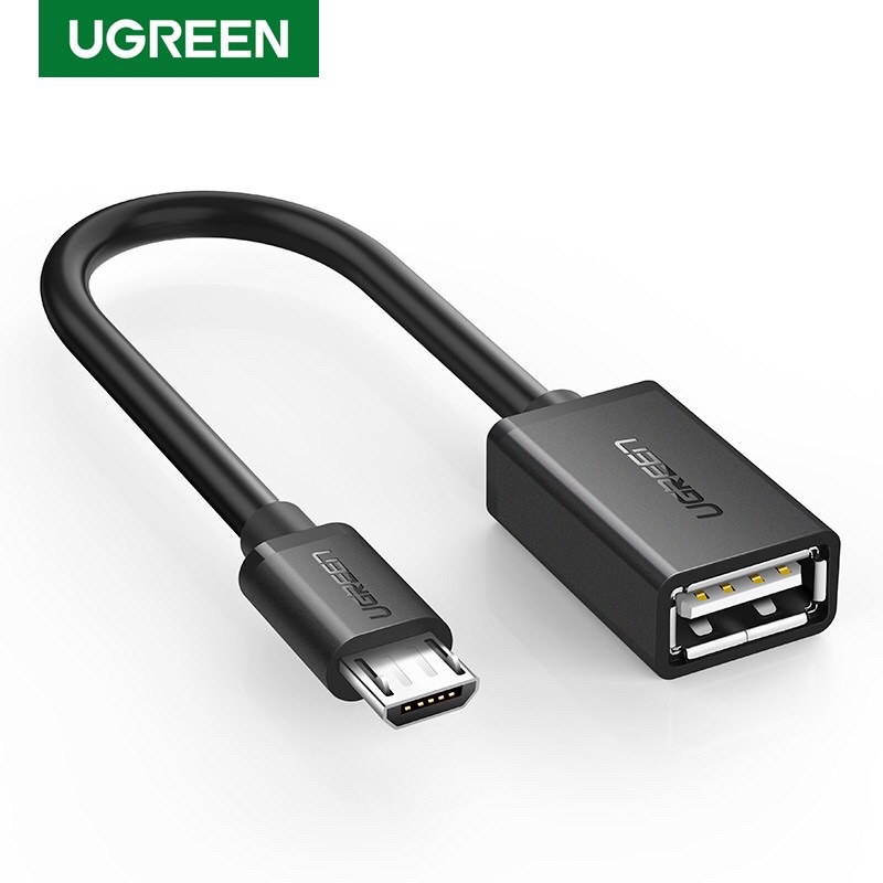 Ugreen Kabel Adapter Micro USB OTG untuk Tablet Android Samsung Galaxy Huawei LG