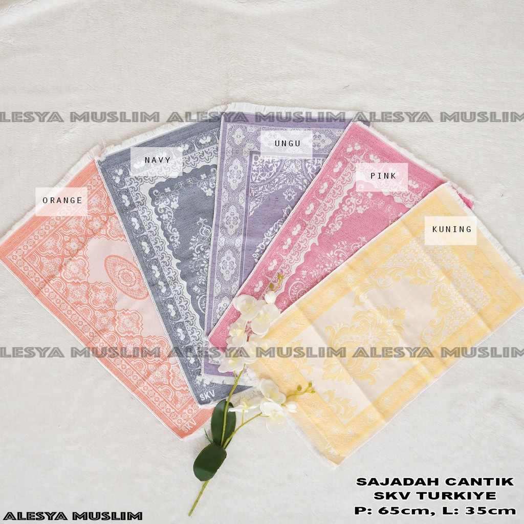 sajadah muka cantik 35 x65 cm best seller fashion muslim terbaru/bisa bayar ditempat/COD