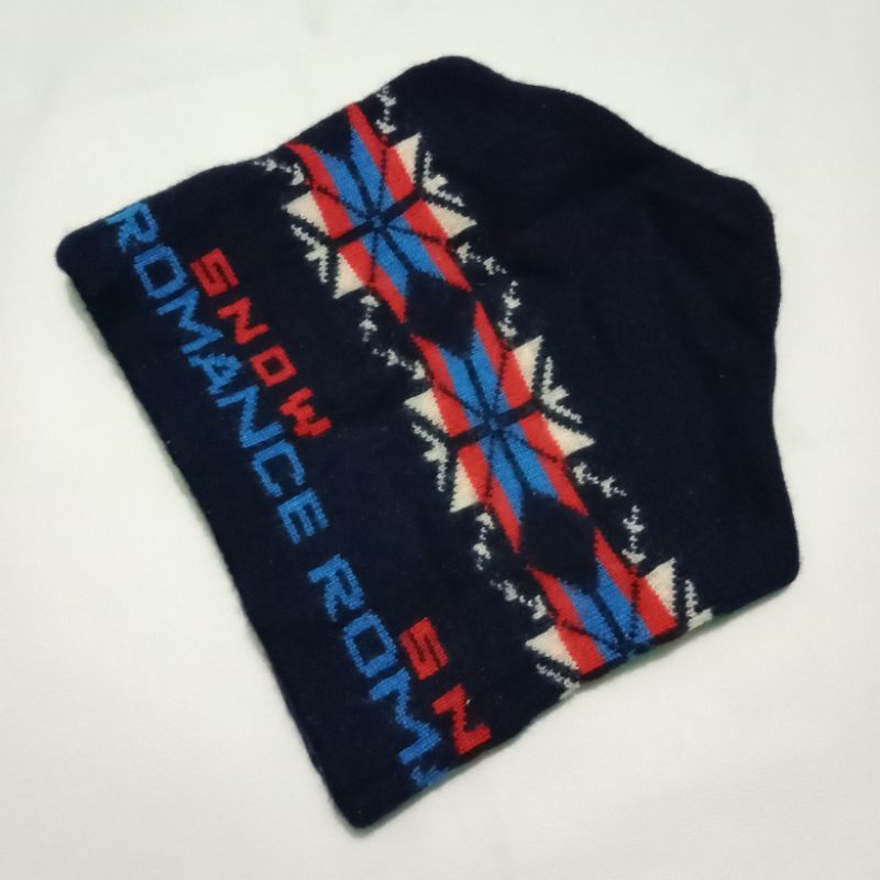 beanie hat kupluk navajo snow romance second bekas preloved