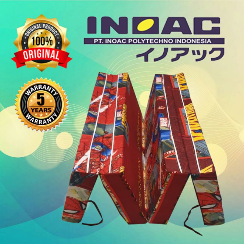 Kasur busa lipat 4 INOAC 160 x 200 x 5 cm