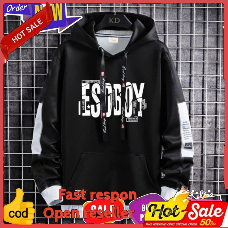 Jaket Sweater Hodie Pria Esoboy / Sweater Hoodie Esoboy