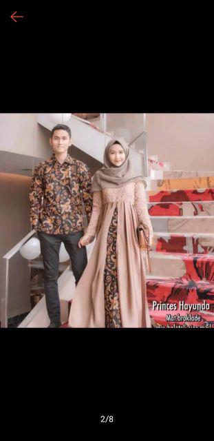 Batik Cople Keluarga  Sogan 2518 // Cc (jumbo Rih). (panjang Sekawan Darul).