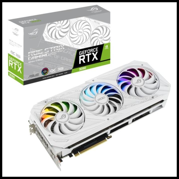 Asus Rog Strix Gaming Rtx 3090 Oc 24Gb Gddr6X White Edition