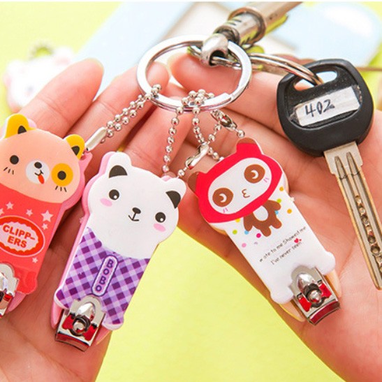Gunting Kuku Karakter Korea Nail Clipper Murah Jepit Penjepit Mini Potong Import MX1745