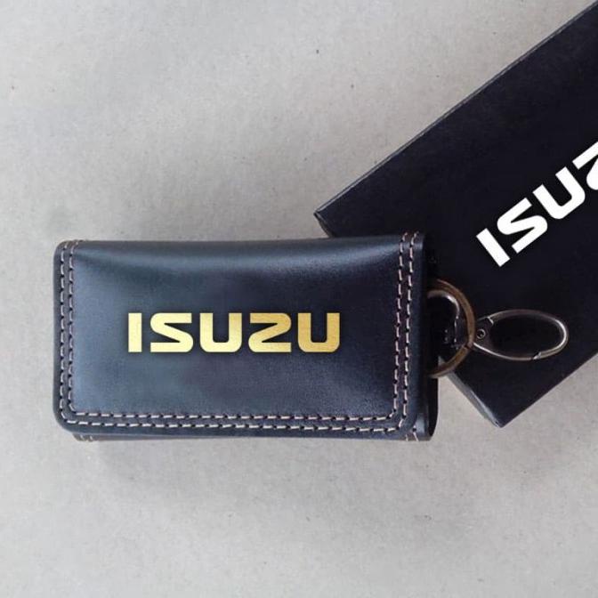 Gantungan Kunci Stnk Mobil Isuzu Dompet Stnk Kunci Isuzu Asli Kulit - Top