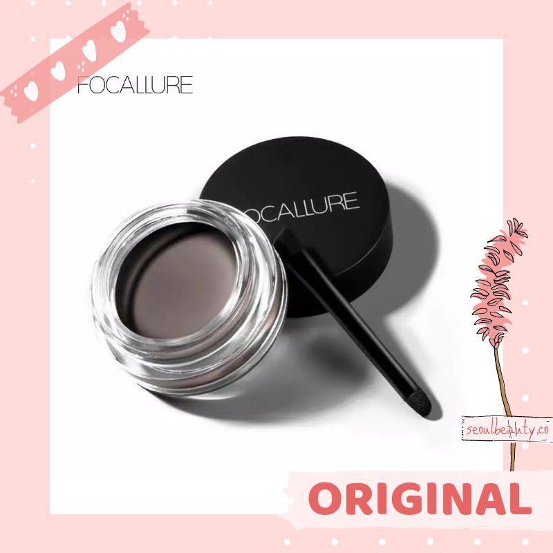 #4 Ash Brown Focallure Eyebrow Gel / Pomade free brush