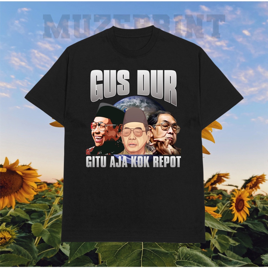 Kaos Gus Dur Kaos Santri Kaos Ulama Kaos Gus Dur