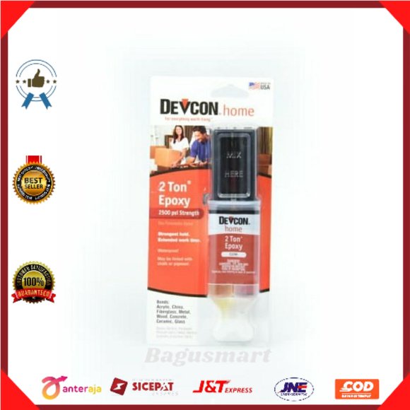 

Devcon Lem Epoxy Multifungsi 2 Ton 29 Ml/lem epoxy/lem daya rekat kuat