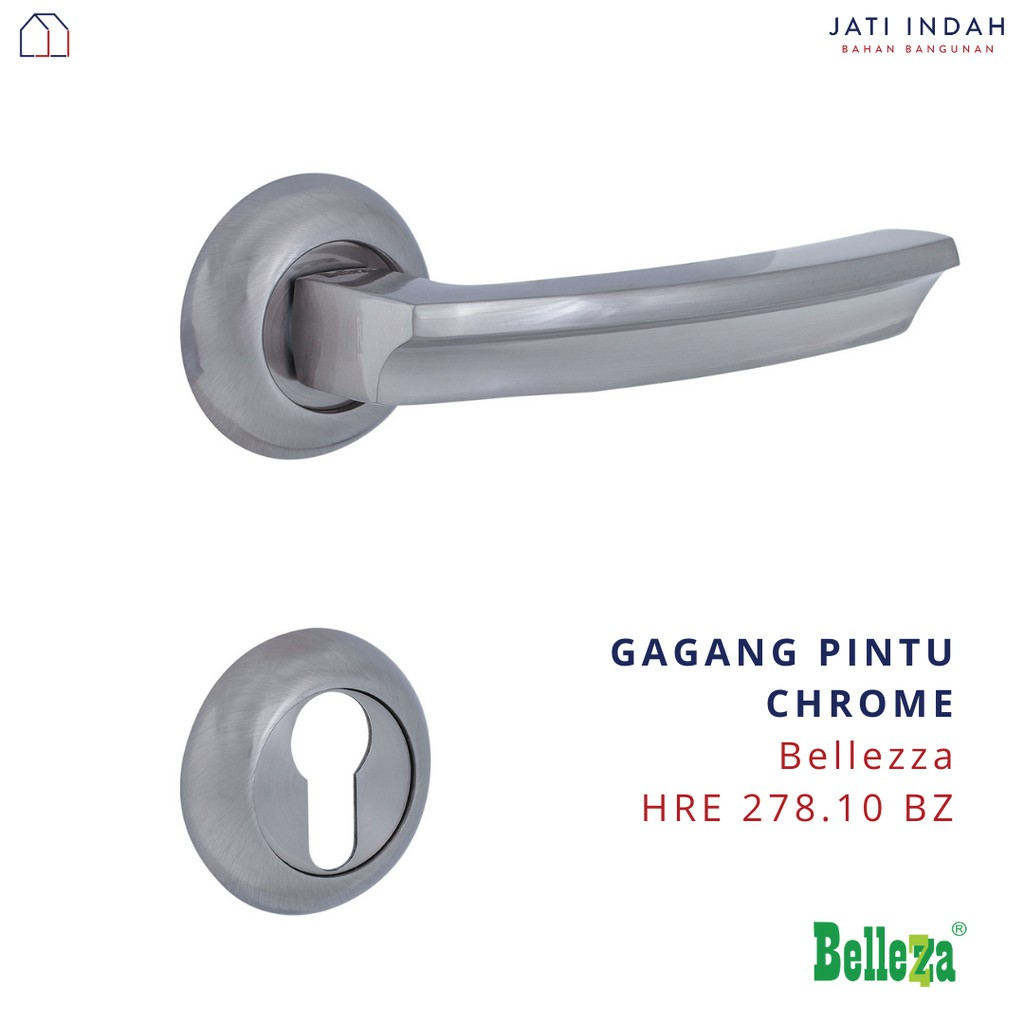 LEVER HANDLE/SLOT/GAGANG PINTU STAINLESS STEEL BELLEZZA HRE.278
