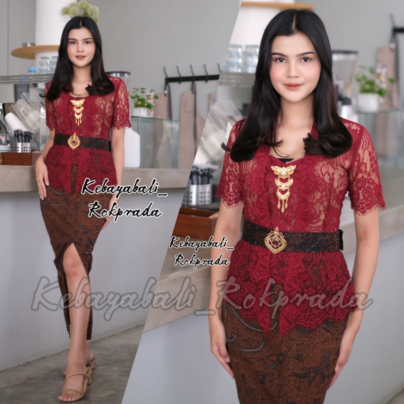 KEBAYA LENGAN PENDEK KEBAYA BALI KEBAYA JADI KEBAYA MURAH KEBAYA SEMI ITALY