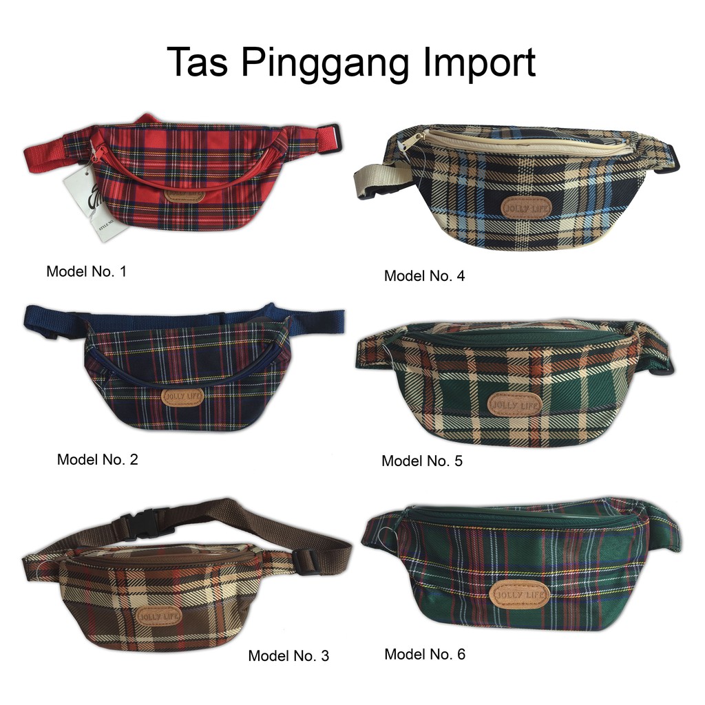 Tas Pinggang Import ∫ Sporty ♗ L0 SS Q1