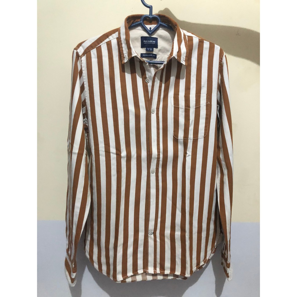 Kemeja Striped Pull&Bear Original (Second)