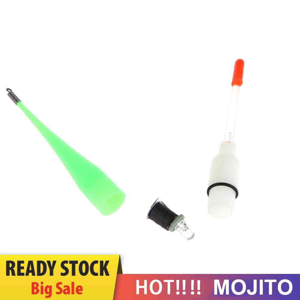 10Pcs Pelampung Pancing Luminous Bahan Plastik Untuk Memancing Malam Hari