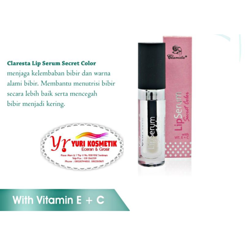 ☘️Yuri Kosmetik☘️ Claresta Lip Serum