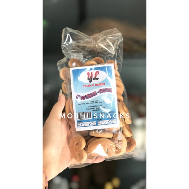 

Kue Idung Idung Cap YL Asli Bangka 250gr / Kue IdungIdung
