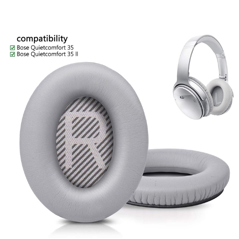 Btsg Bantalan Earpads Headphone Pengganti Portable Nyaman Kompatibel Dengan QC35 QC35